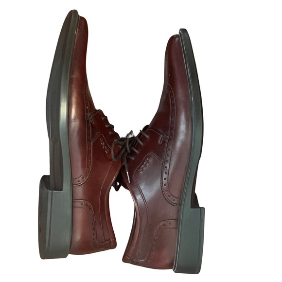 Brand new Ecco Leather wing tip Shoes size 45 - Picture 5 of 8